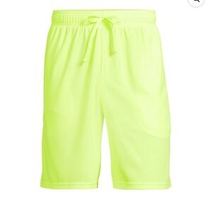(2) Athletic Works Men's and Big Men's Active Mesh Shorts, 9" Inseam, Sizes XL